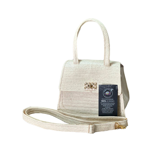 Cartera Exclusiva Artesanal Diseño Cruda