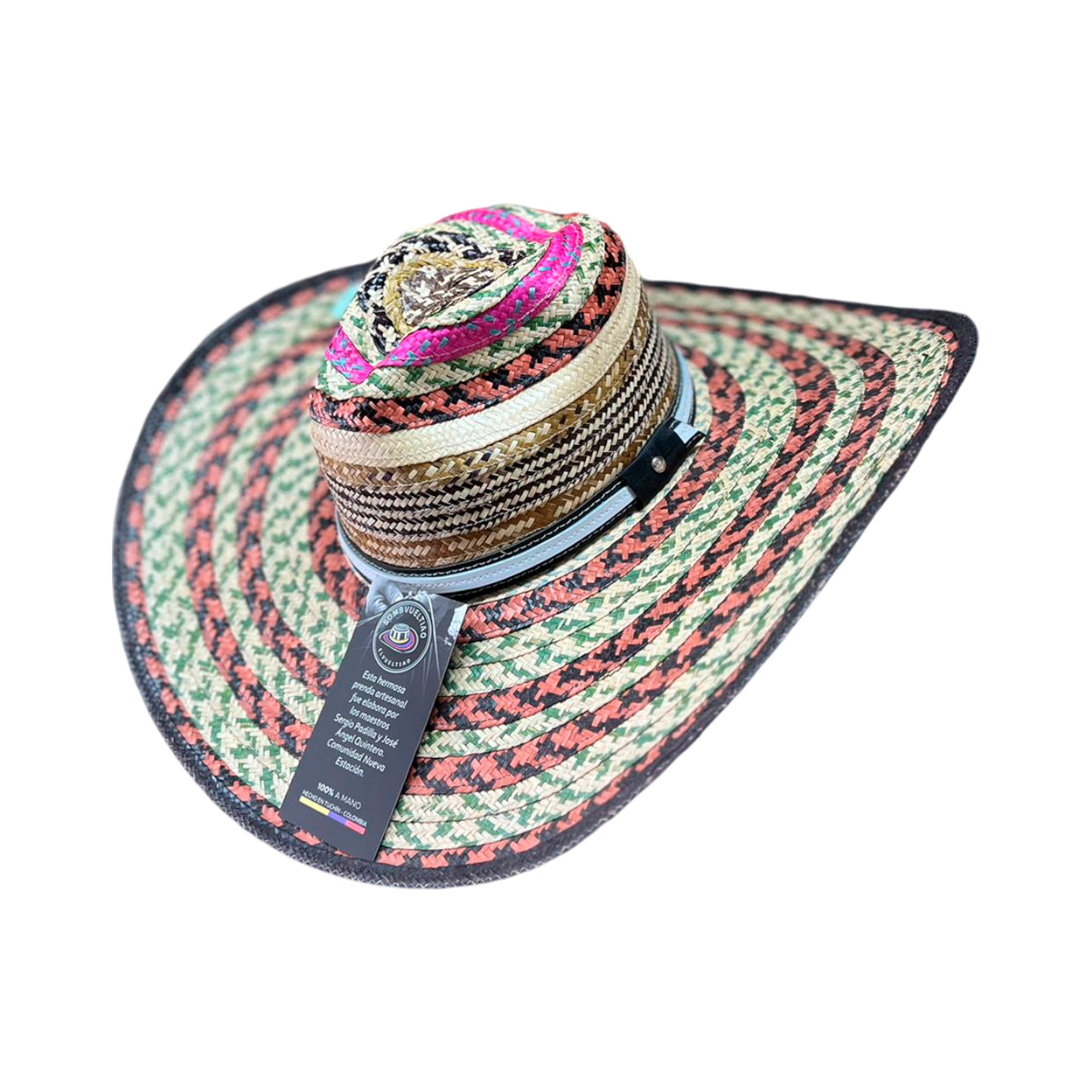 Sombrero Hormado 15 Fibras Exclusivo Diseño Único
