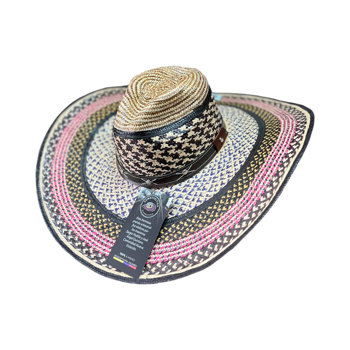 Sombrero Hormado 15 Fibras Exclusivo Diseño Único