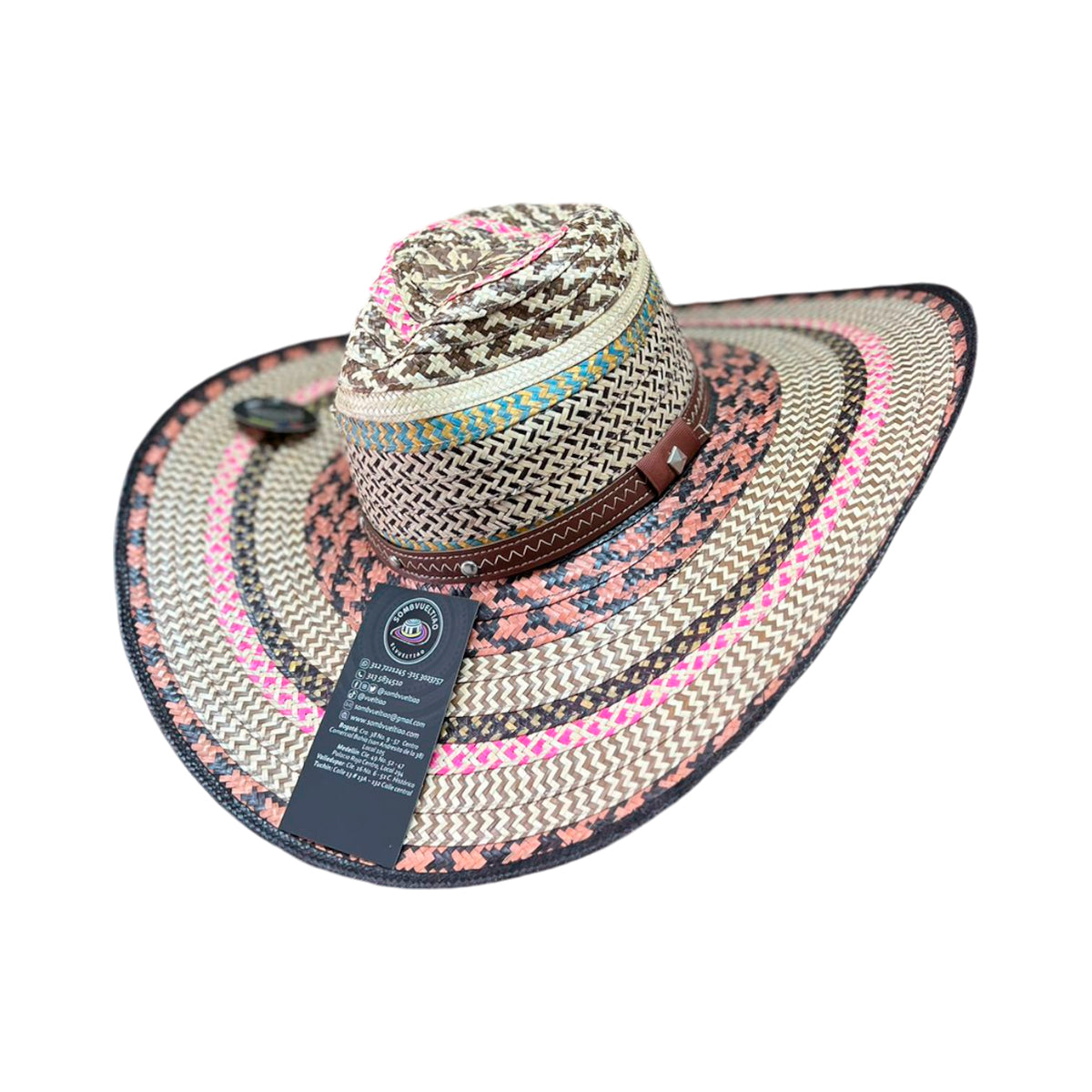 Sombrero Hormado 15 Fibras Exclusivo Diseño Único