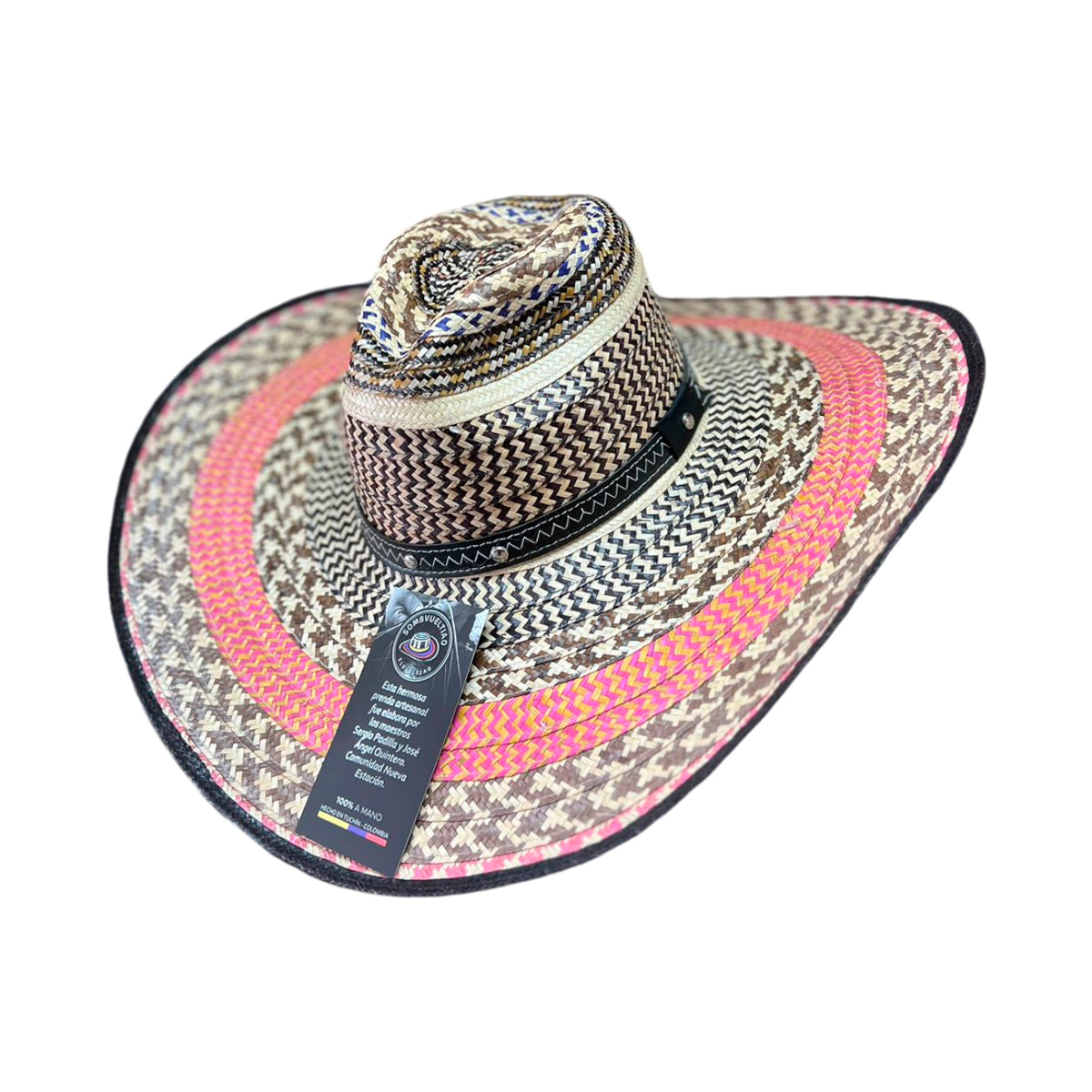 Sombrero Hormado 15 Fibras Exclusivo Diseño Único