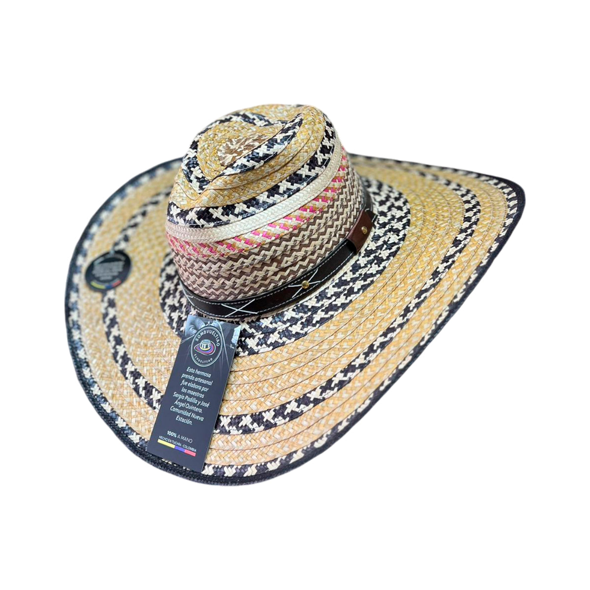 Sombrero Hormado 15 Fibras Exclusivo Diseño Único