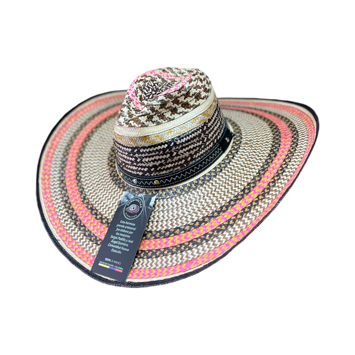Sombrero Hormado 15 Fibras Exclusivo Diseño Único