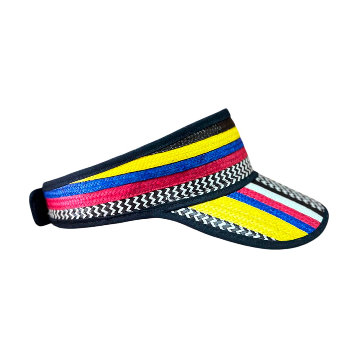 Visor para Dama Exclusiva Tricolor Diseño Colombia