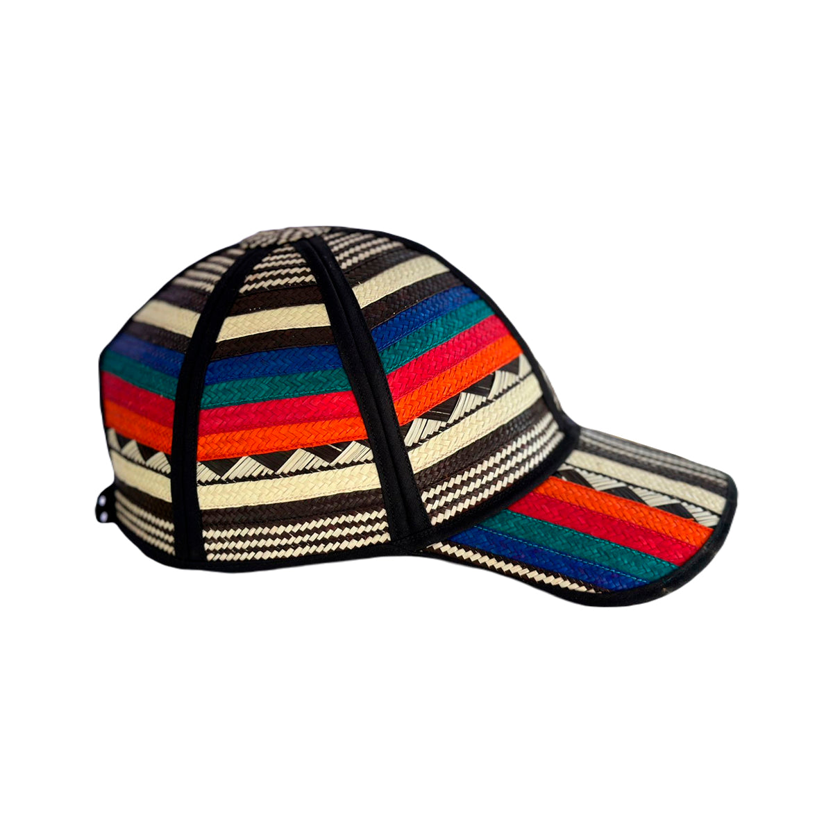 Gorra Artesanal en Caña Flecha Colores Elegantes