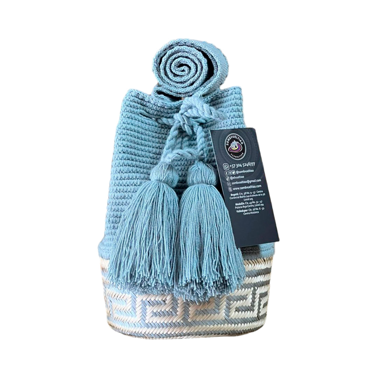 Mochila de Hilo gris