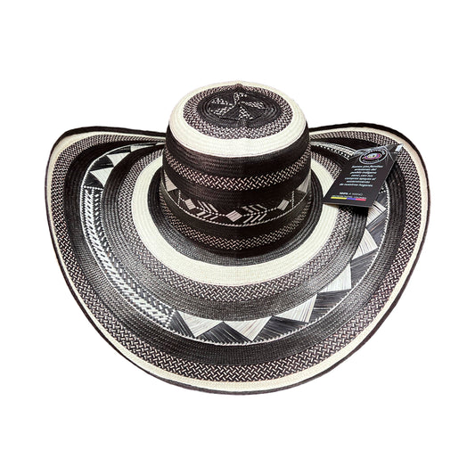Sombrero 23 Fibras Granito de Arroz Negro