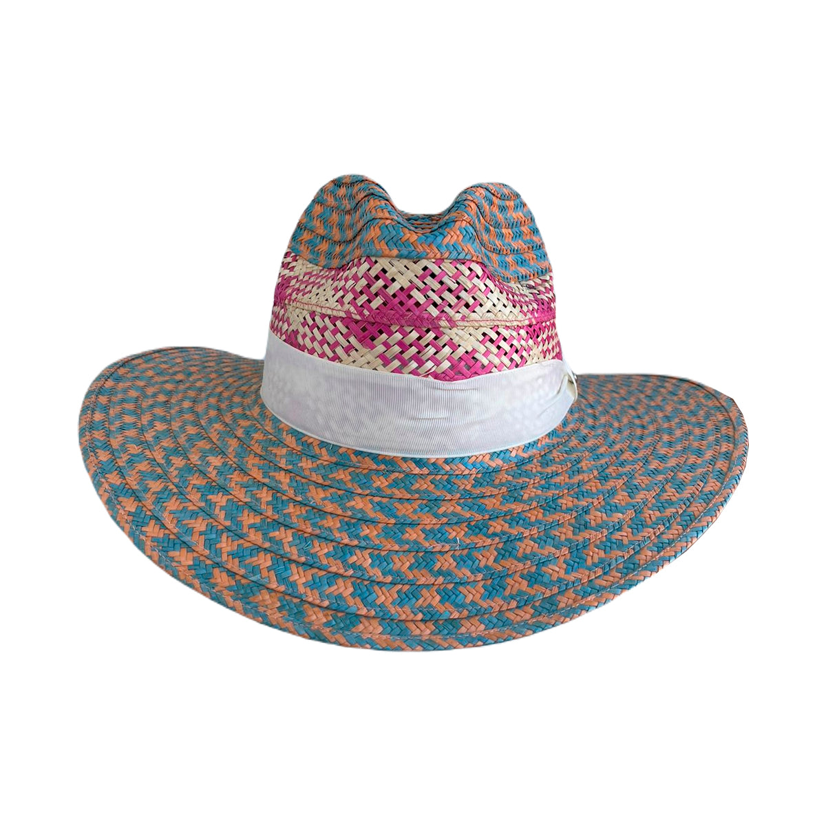 Sombrero Panameño Diseño Único Multicolor