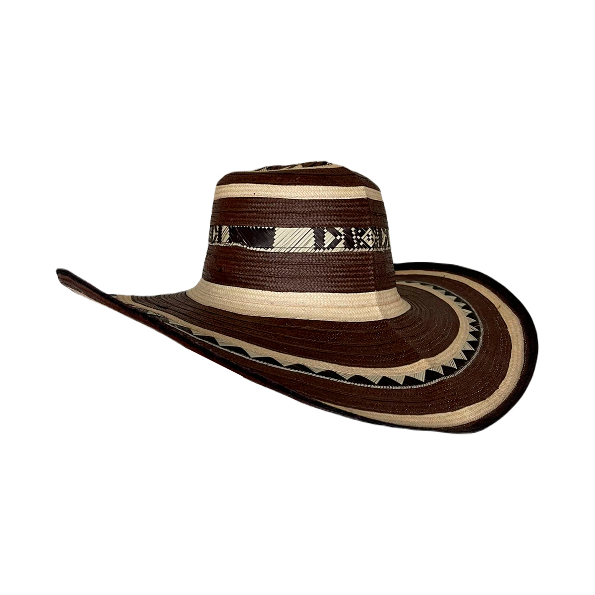 Sombrero 15 Fibras Exclusivo Marrón