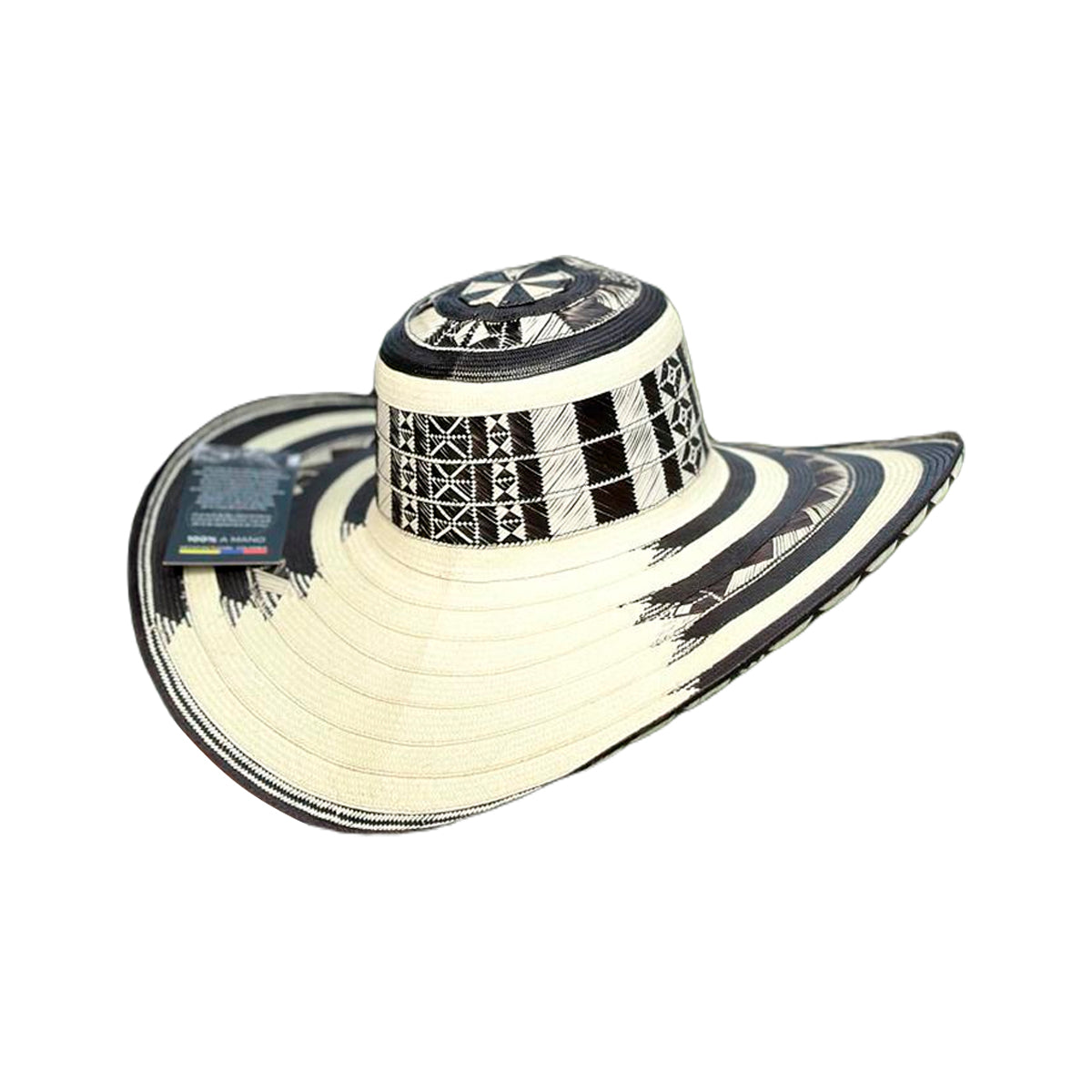 Sombrero 23 Fibras Diseño Amanecer Exclusivo