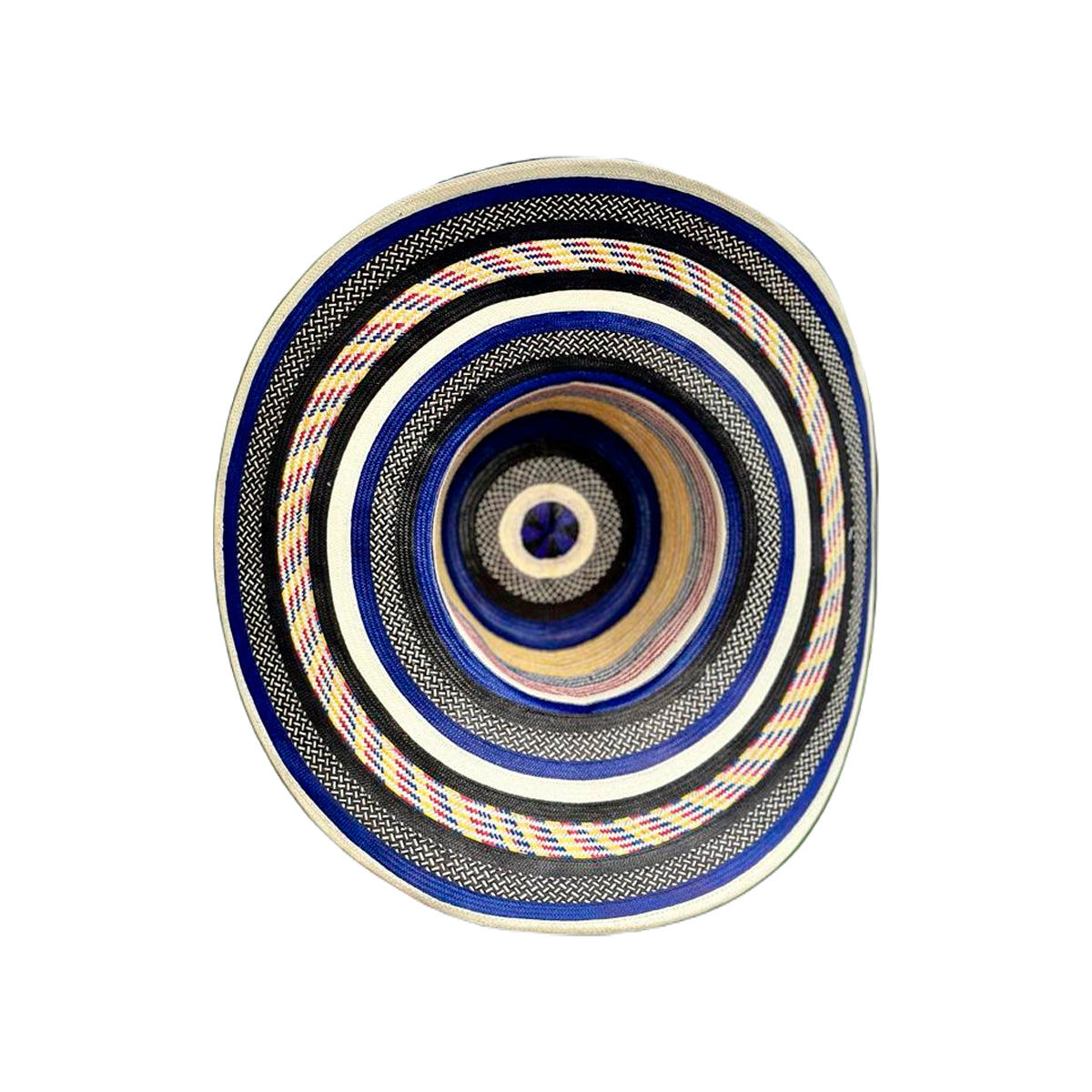 Sombrero 27 Fibras Diseño Colombiano Multicolor