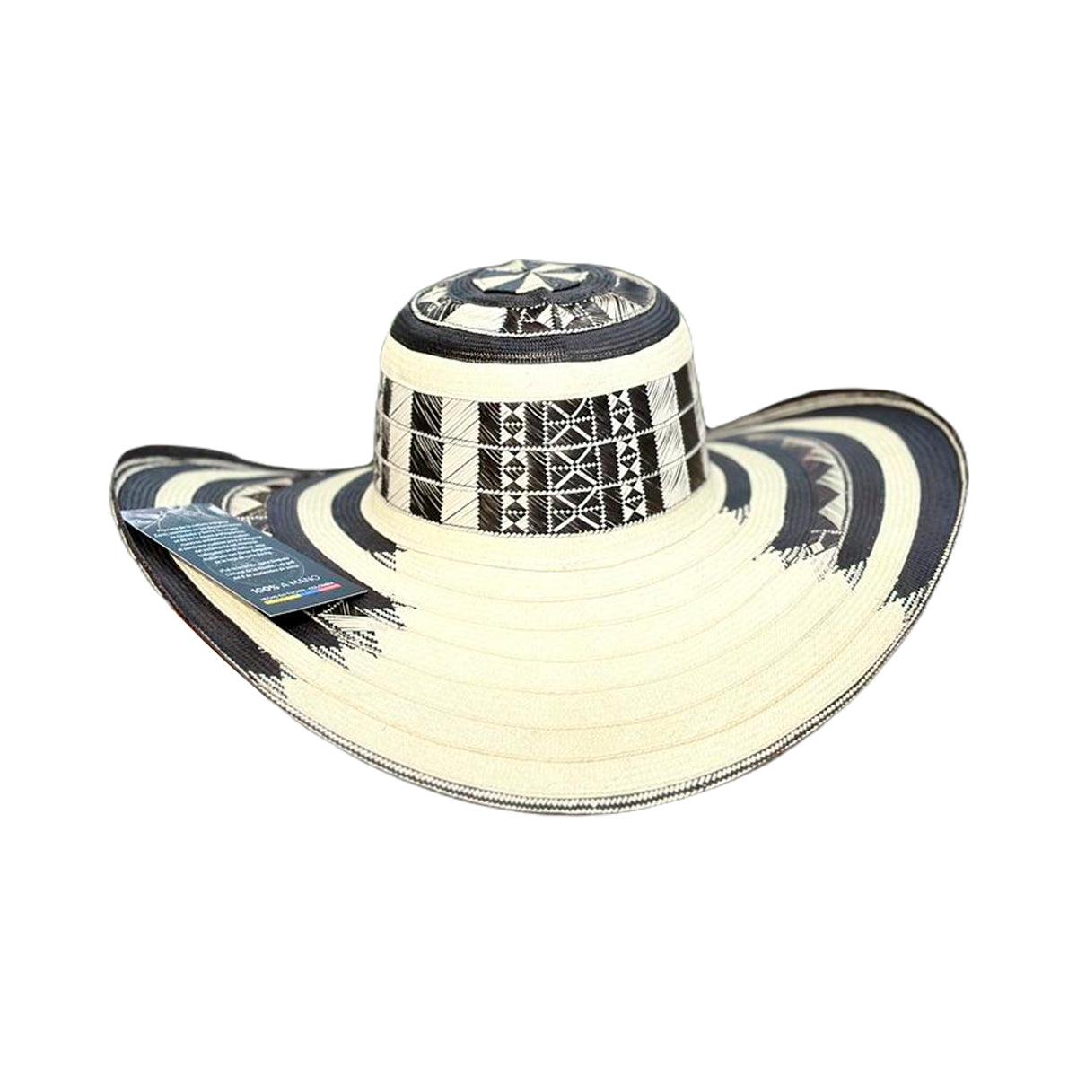 Sombrero 23 Fibras Diseño Amanecer Exclusivo