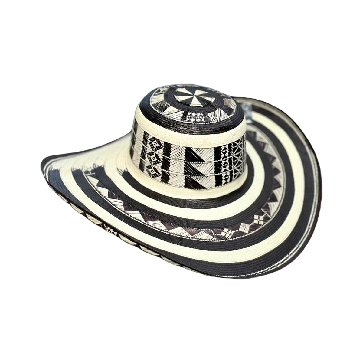 Sombrero 23 Fibras Diseño Amanecer Exclusivo