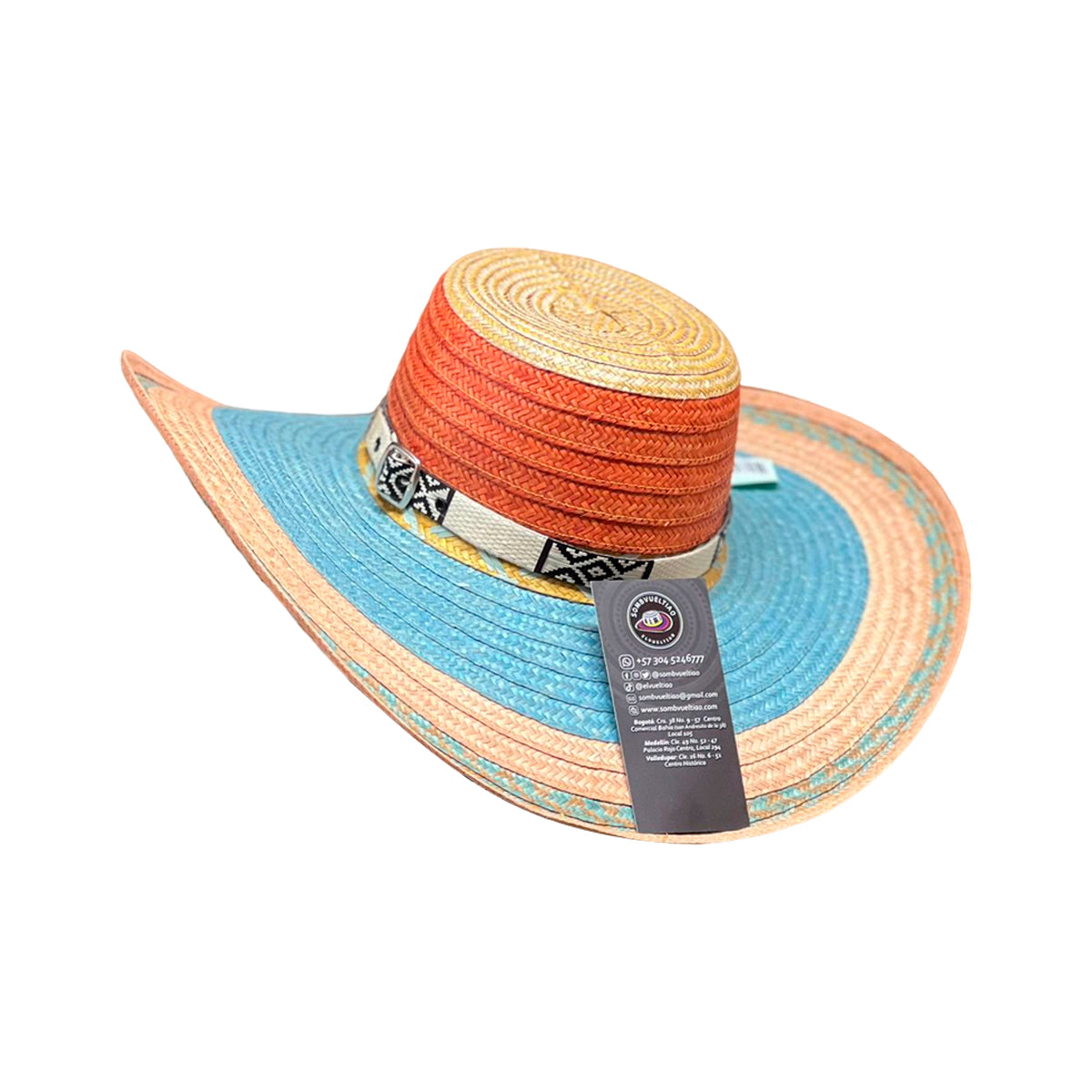 Sombrero Tendencia Exclusivo Multicolor Único