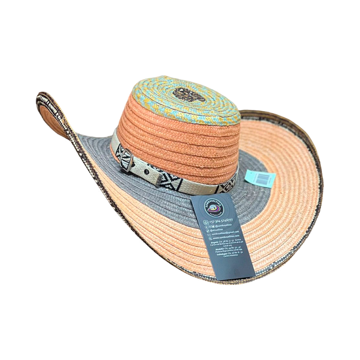 Sombrero Tendencia Exclusivo Multicolor Único