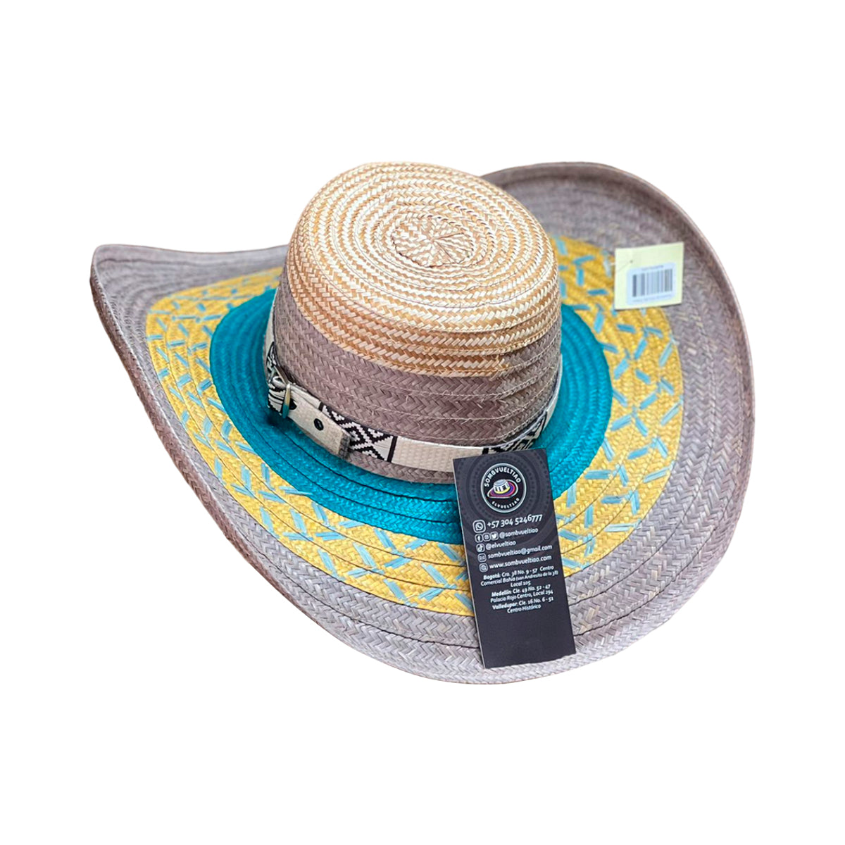 Sombrero Tendencia Exclusivo Multicolor Único