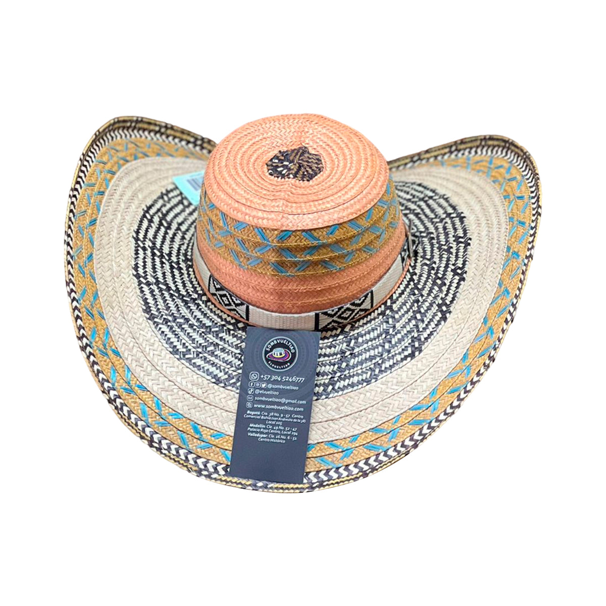 Sombrero Tendencia Exclusivo Multicolor Único