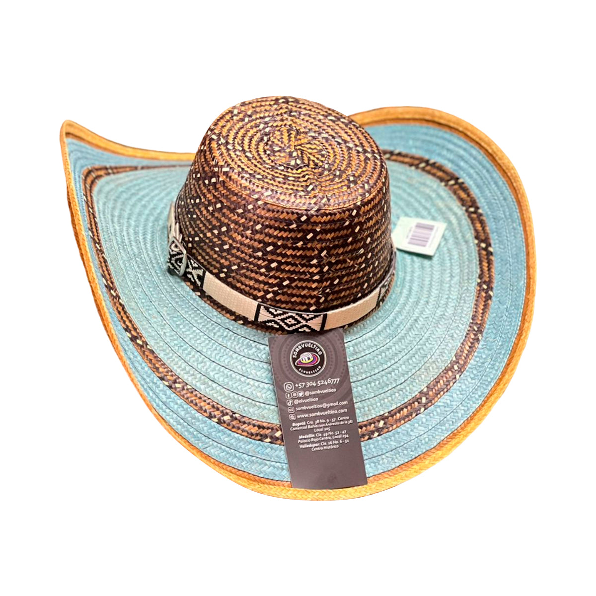 Sombrero Tendencia Exclusivo Multicolor Único
