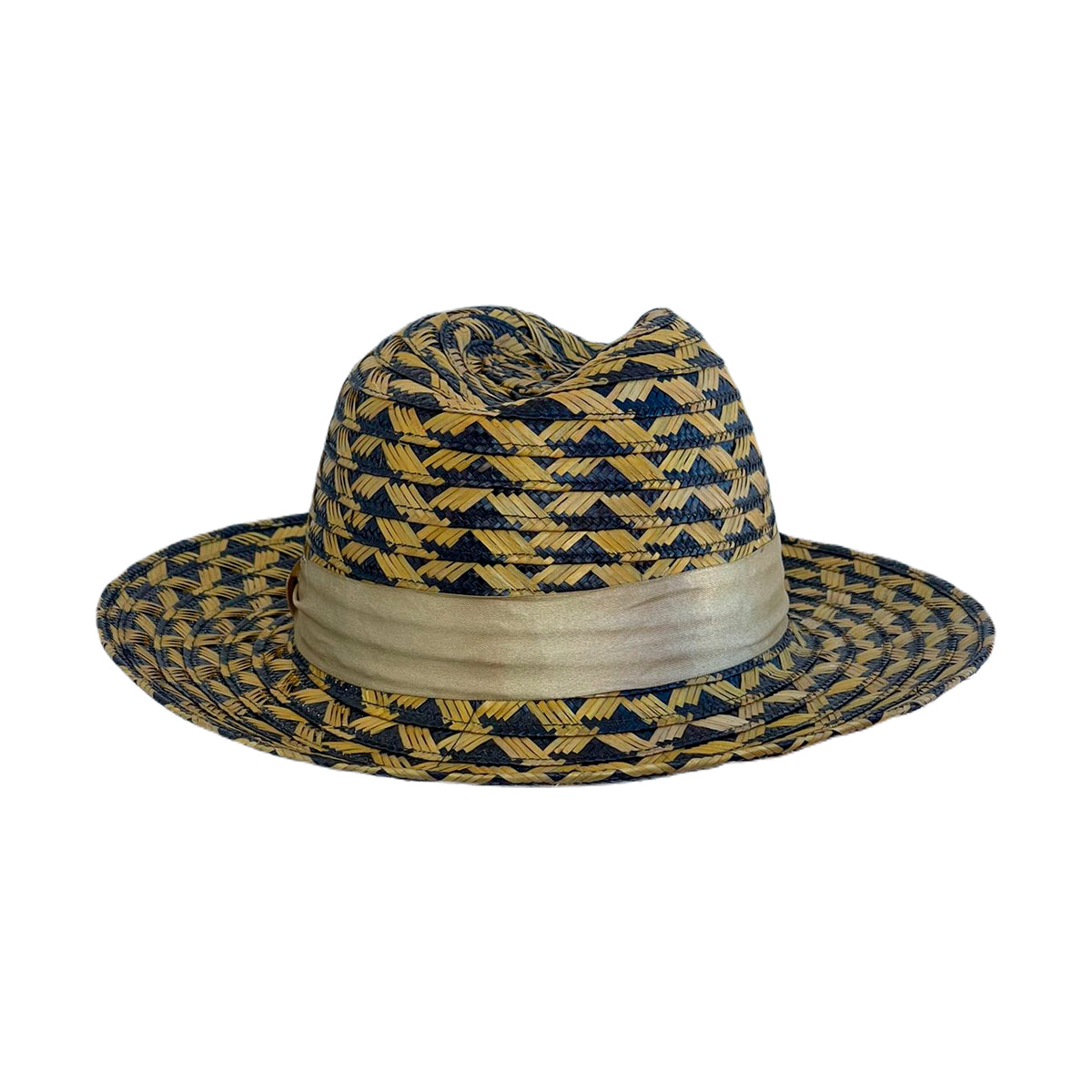 Sombrero Fedora Exclusivo Negro y Dorado
