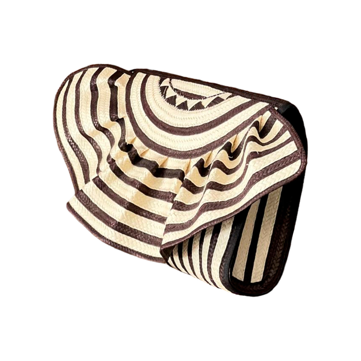 Sobre de Mano Artesanal Diseño Tradicional Franjas