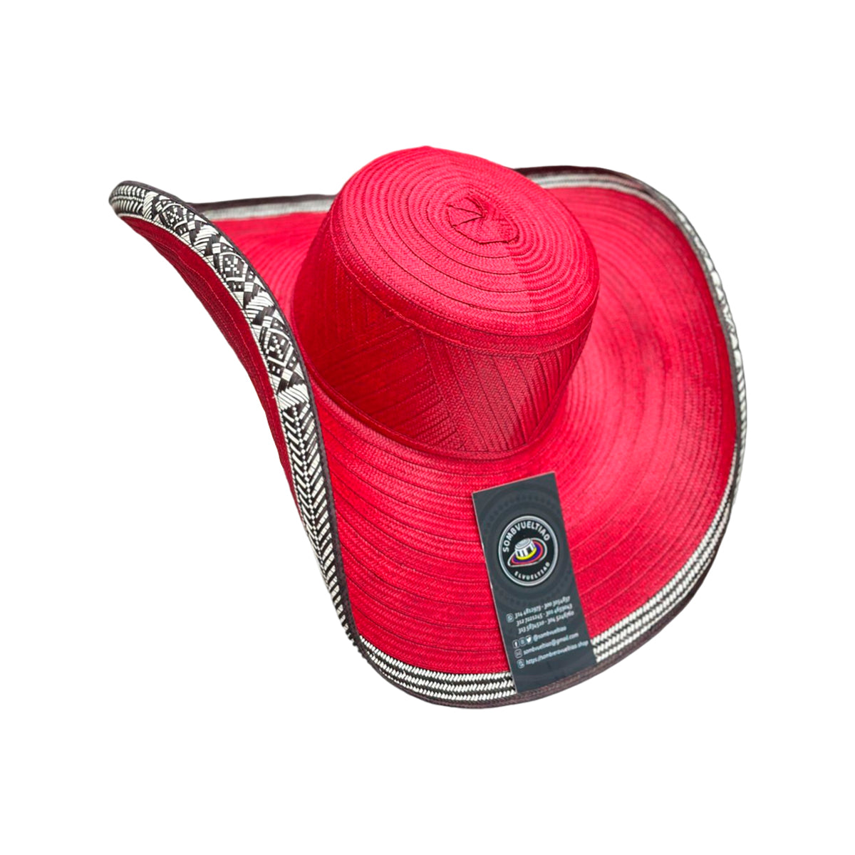 Sombrero Rojo Exclusivo Diseño Innovador