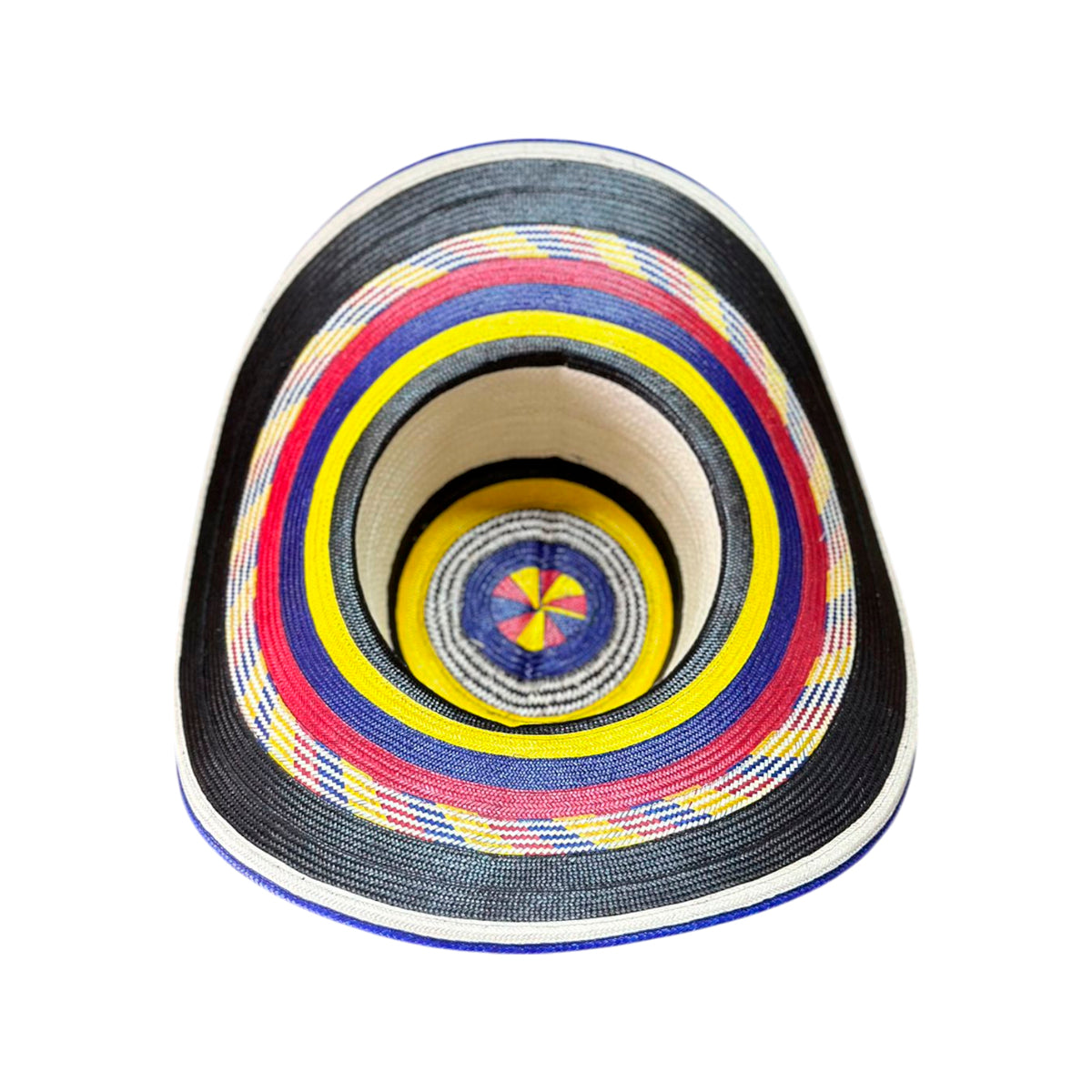 Sombrero 27 Fibras Exclusivo Multicolor a Mano