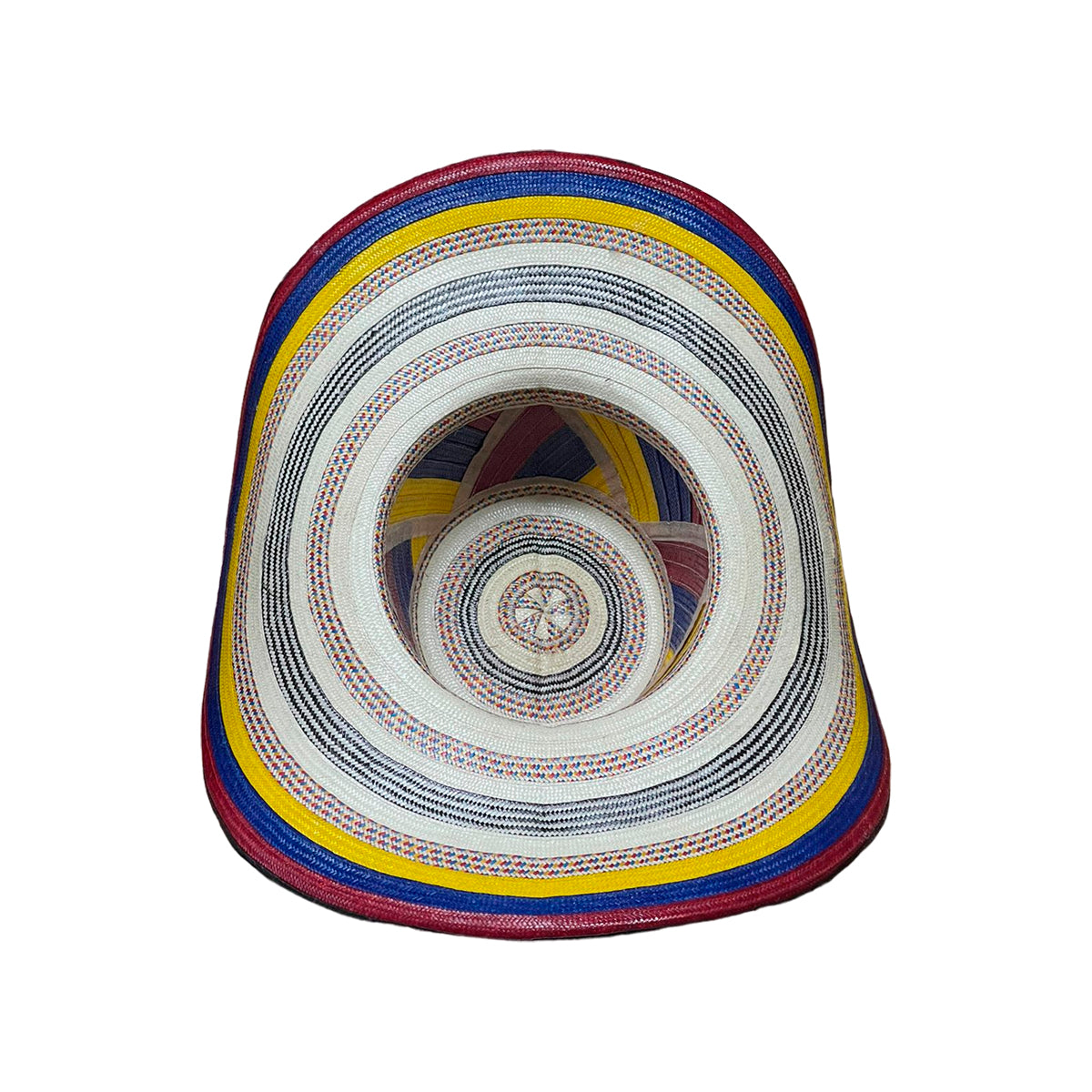 Sombrero 23 Fibras triangular colombiano 23 fibras