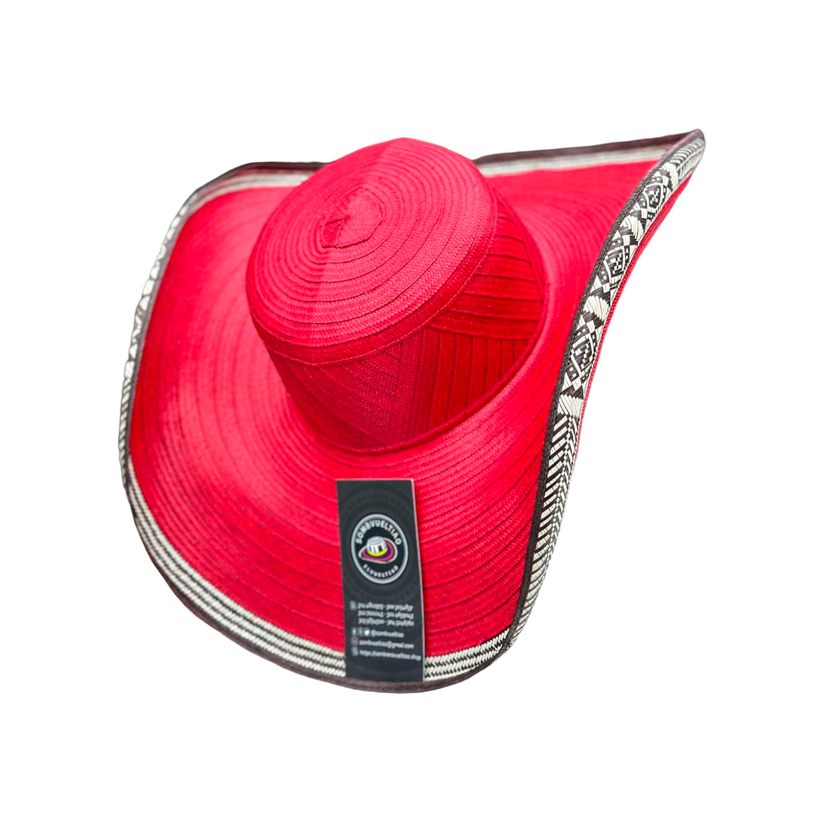 Sombrero Rojo Exclusivo Diseño Innovador