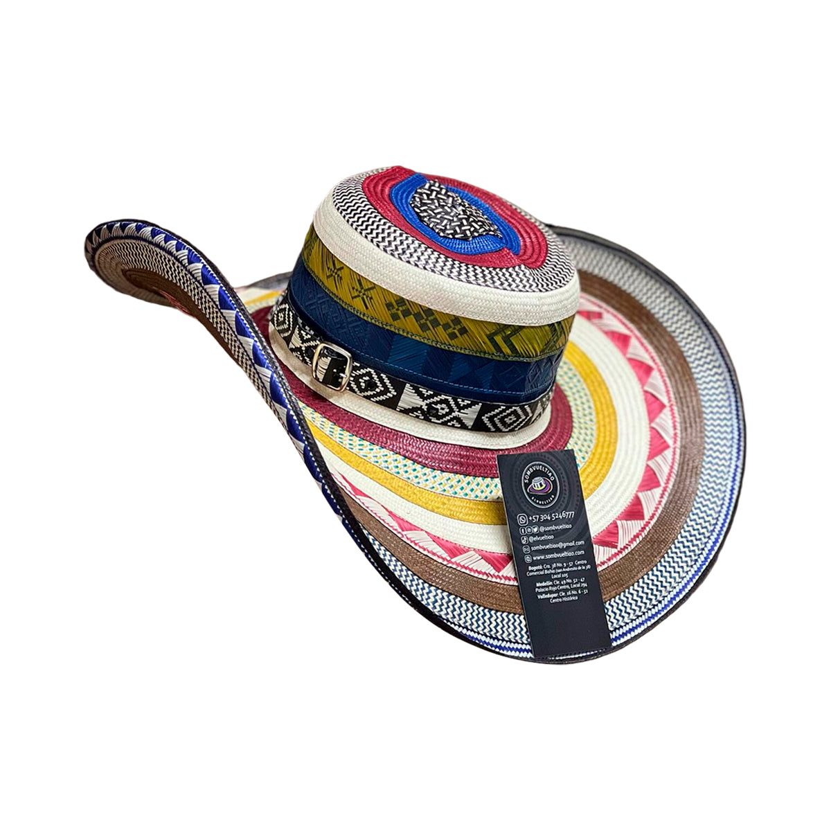Sombrero 27 Fibras Diseño El Maizal Exclusivo