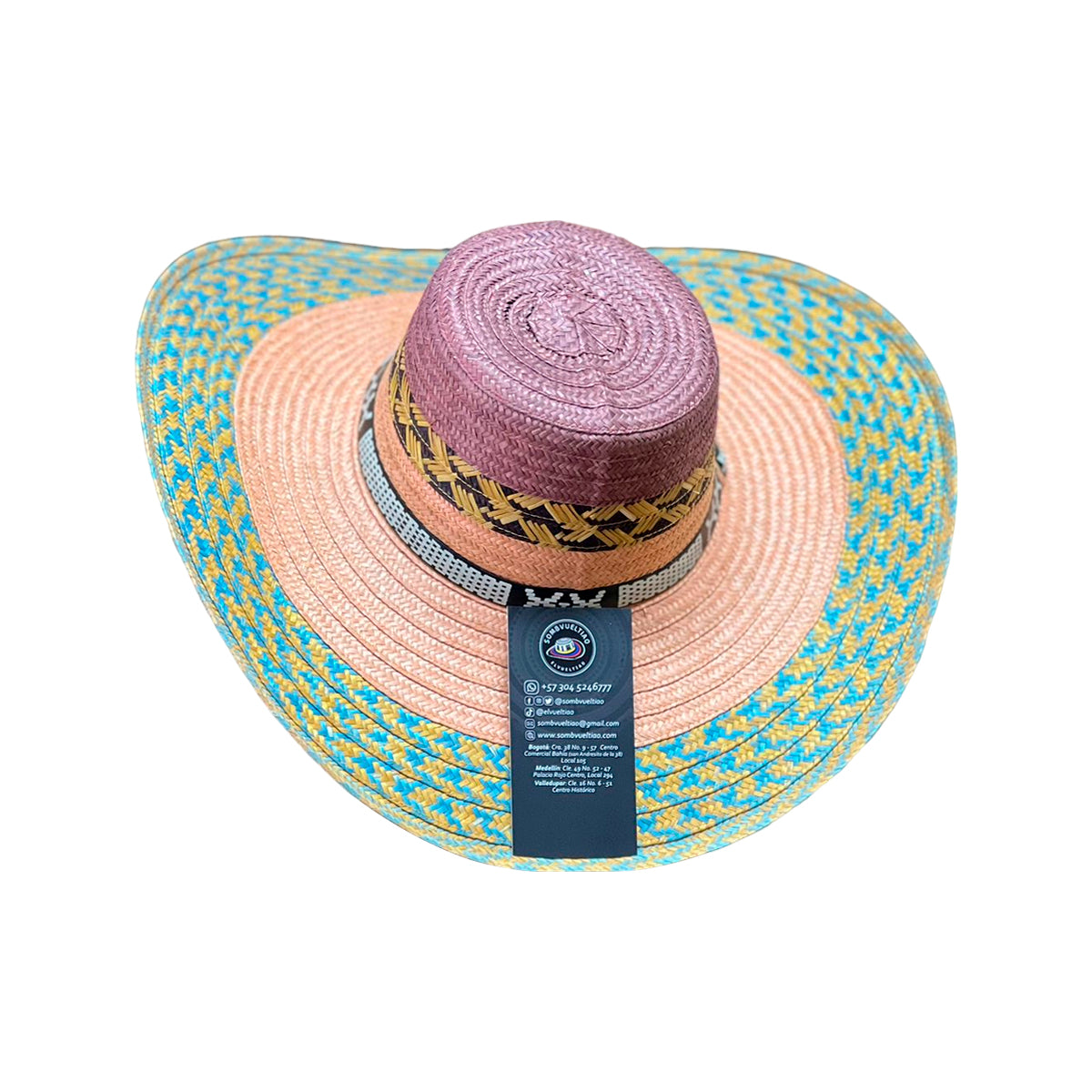 Sombrero Tendencia Diseño Único Multicolor