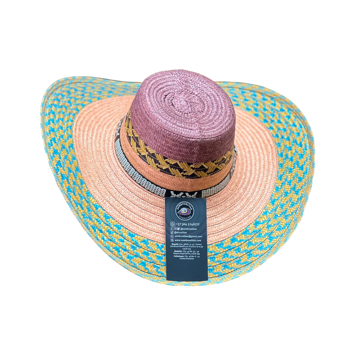 Sombrero Tendencia Diseño Único Multicolor