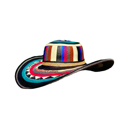 Sombrero 23 Fibras Exclusivo Multicolor MY