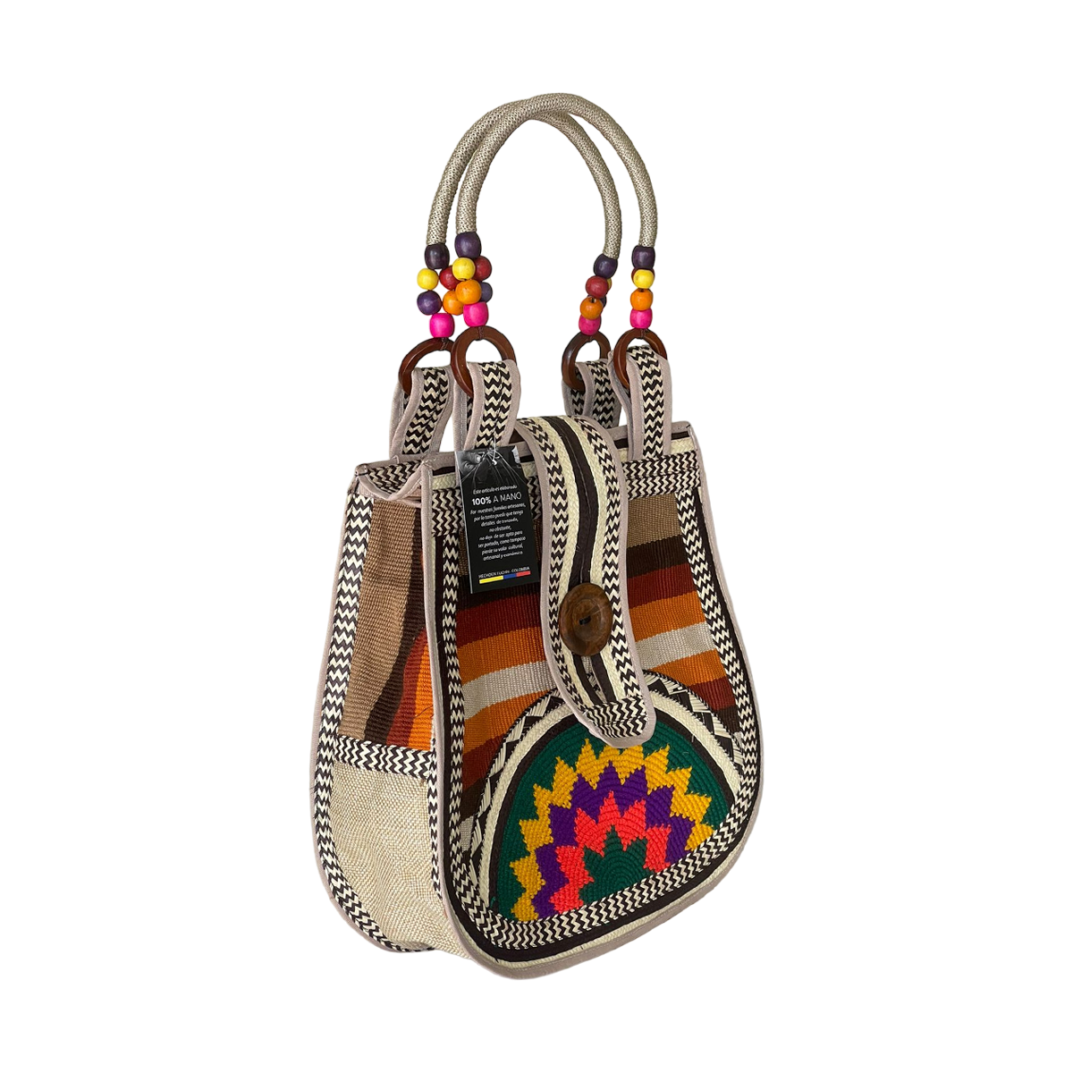 Bolso Pera Exclusivo Beige Diseño Único