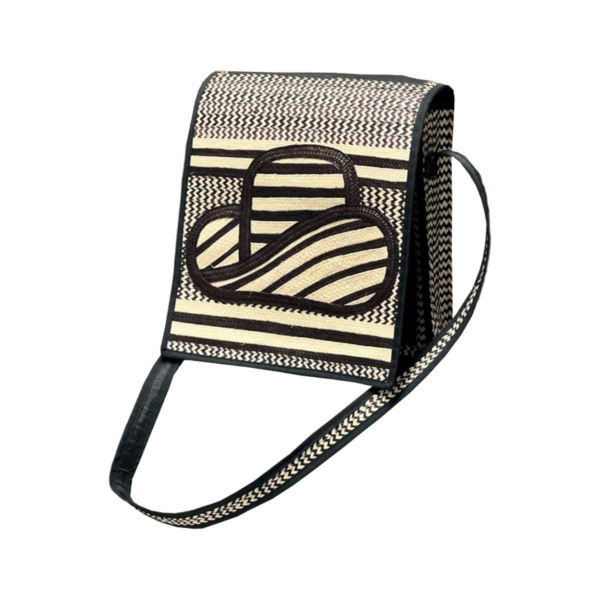 Carriel Sencillo Caña Flecha Morral con Cuero Sintético