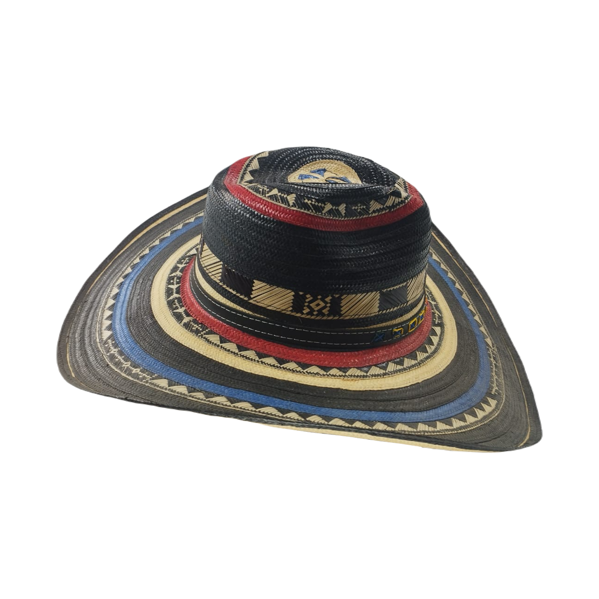Sombrero 15 Fibras Hormado Negro Exclusivo