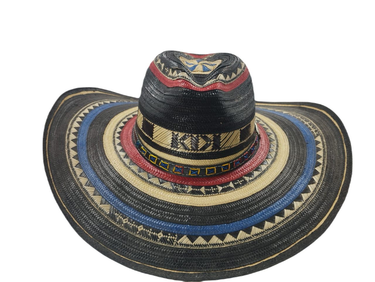 Sombrero 15 Fibras Hormado Negro Exclusivo