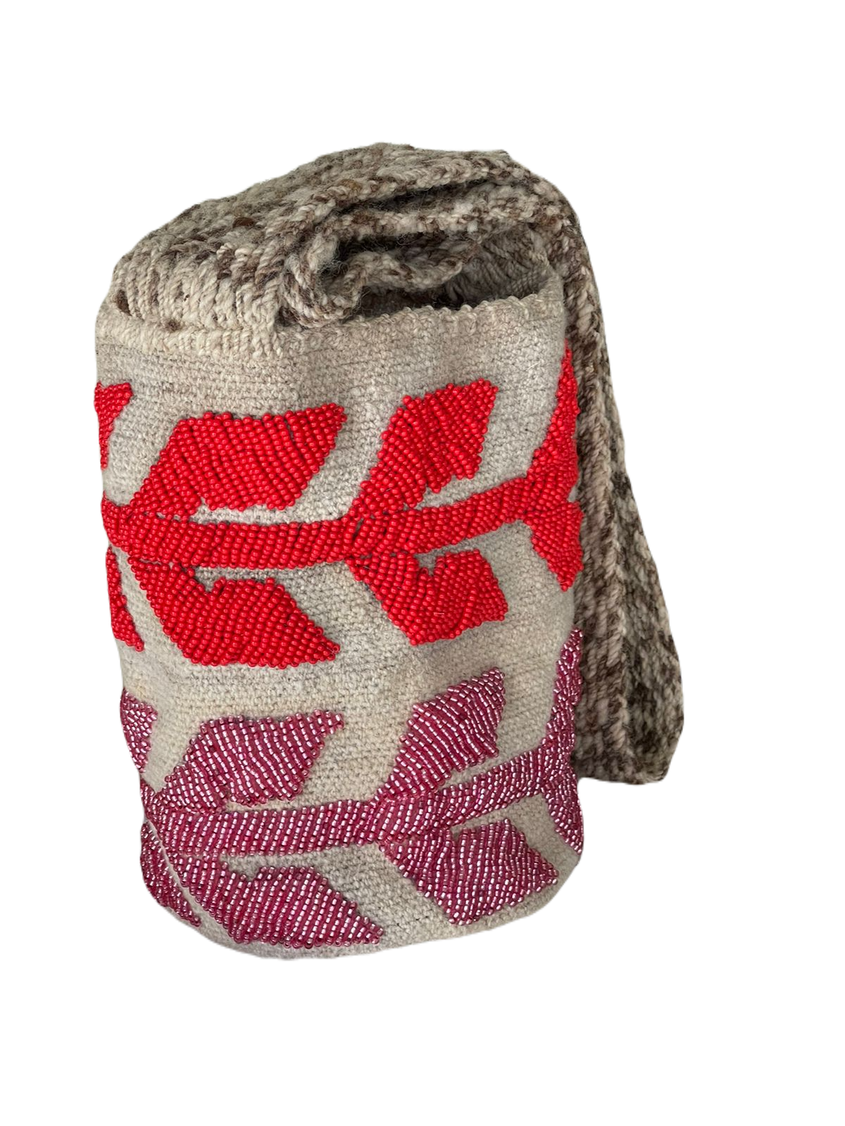 Mochila Arhuaca Recamada Extrafina Única
