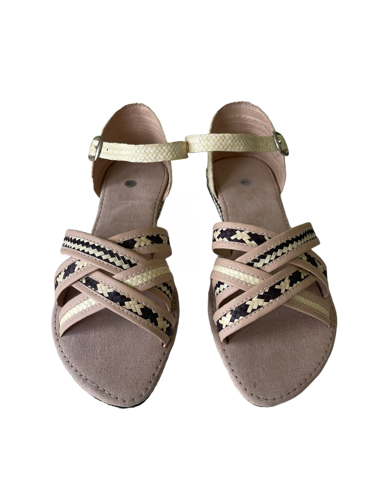 Sandalias Artesanales a Mano Diseño Beige