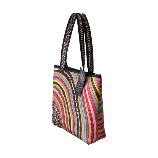 Bolso Artesanal Exclusivo Multicolor a Mano