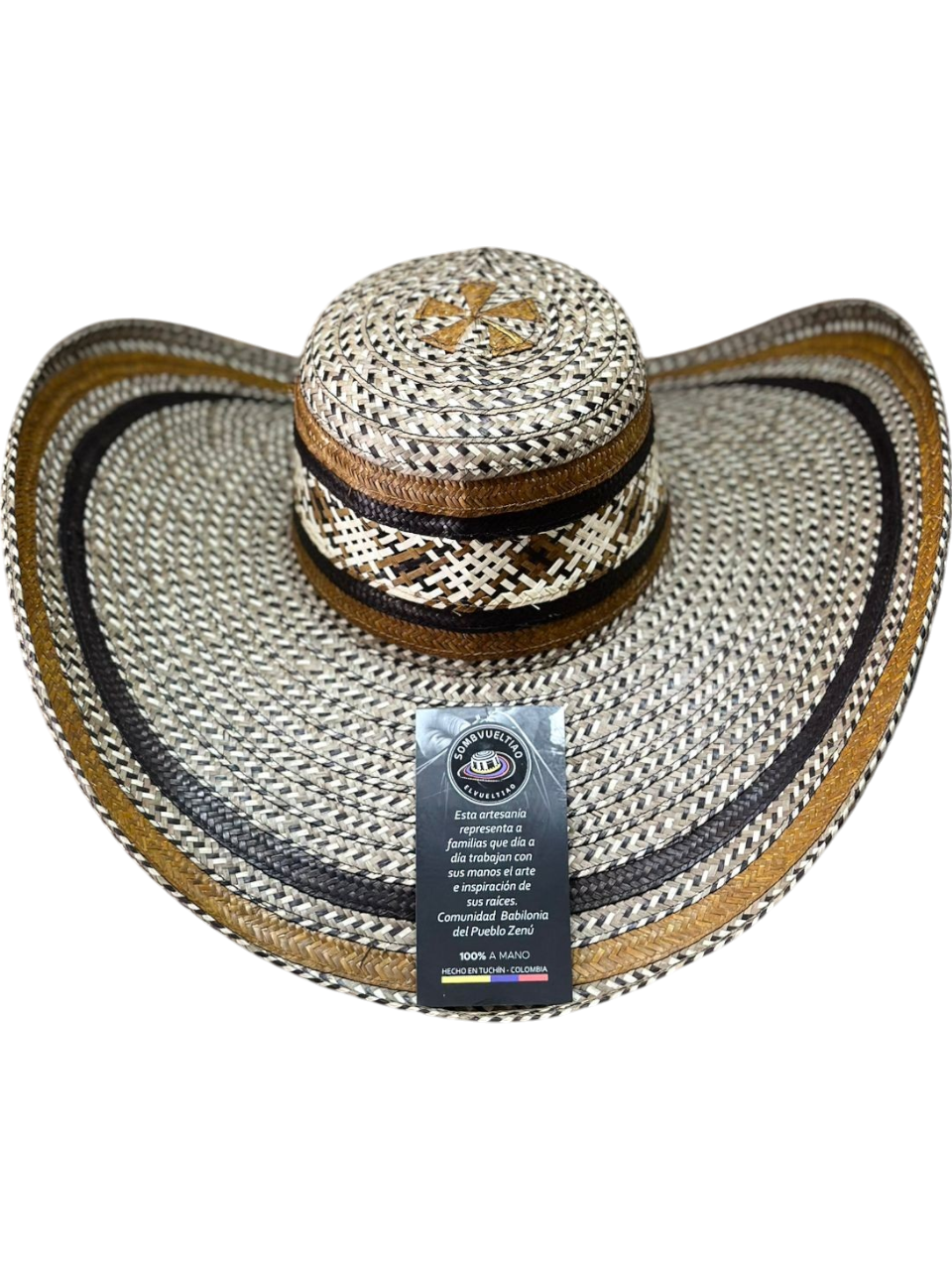 Sombrero Exclusivo Económico con Figuras Línea Tierra