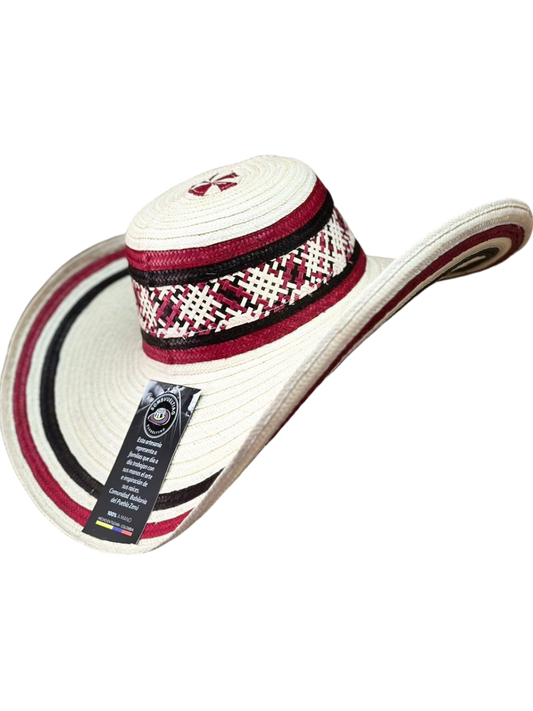 Sombrero Exclusivo Colores con Figuras Línea Tierra