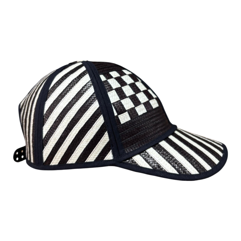 Gorra Artesanal Exclusiva Diseño Ajedrez