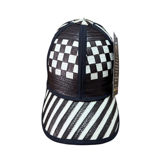 Gorra Artesanal Exclusiva Diseño Ajedrez