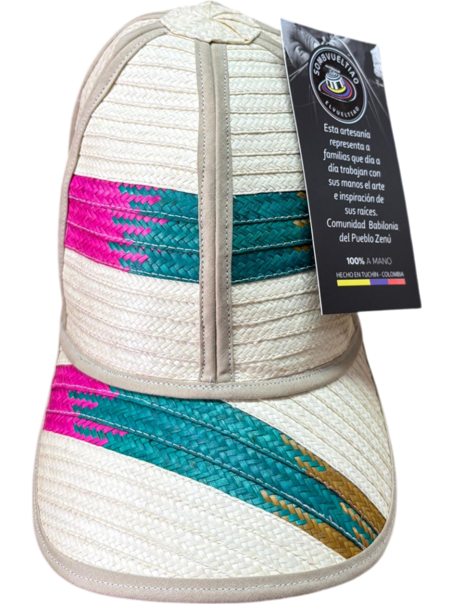 Gorra Exclusiva Multicolor Diseño Crudo