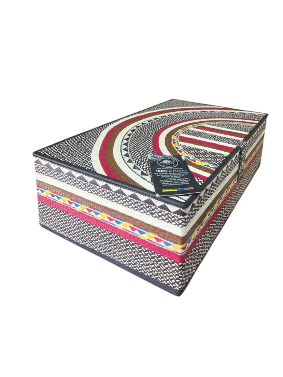 Estuche Especial Rojo Exclusivo para Sombrero Vueltiao