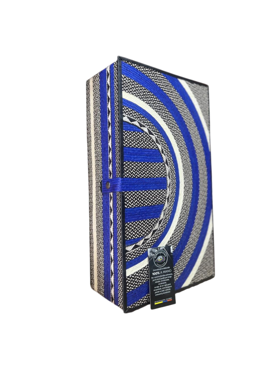 Estuche Especial Azul Exclusivo para Sombrero Vueltiao