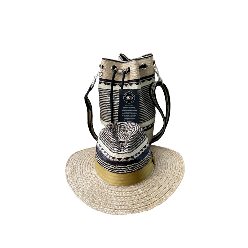 Combo Duo Sombrero + Mochila Fino Tradición