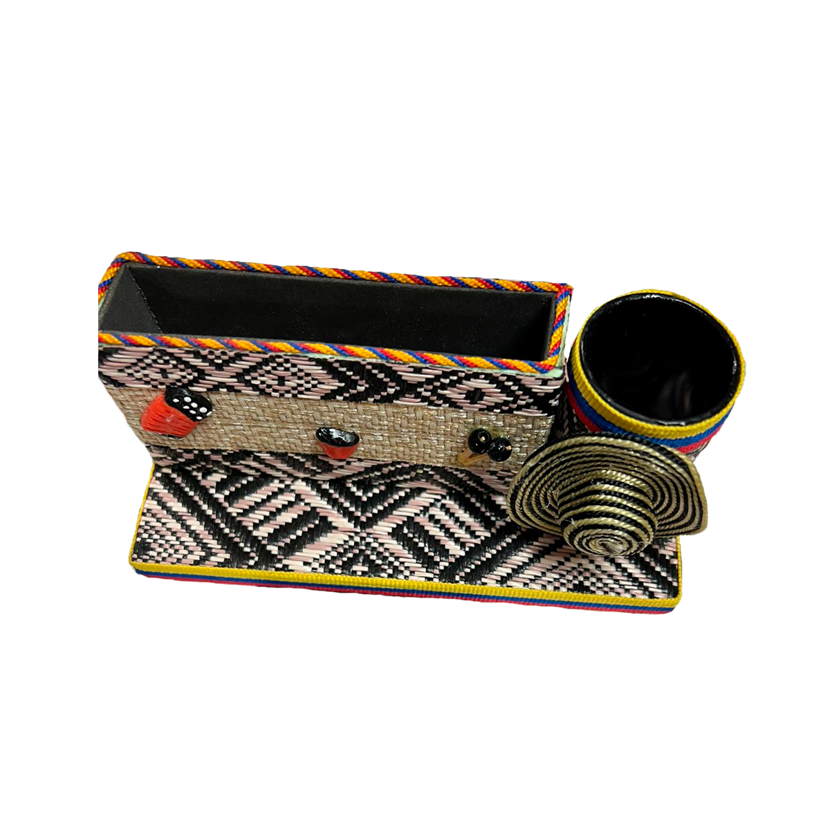 Portatarjetas Exclusivo Diseño Sombreros
