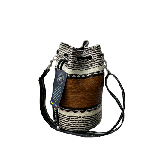 Mochila Caña Flecha Diseño Marrón Tradición
