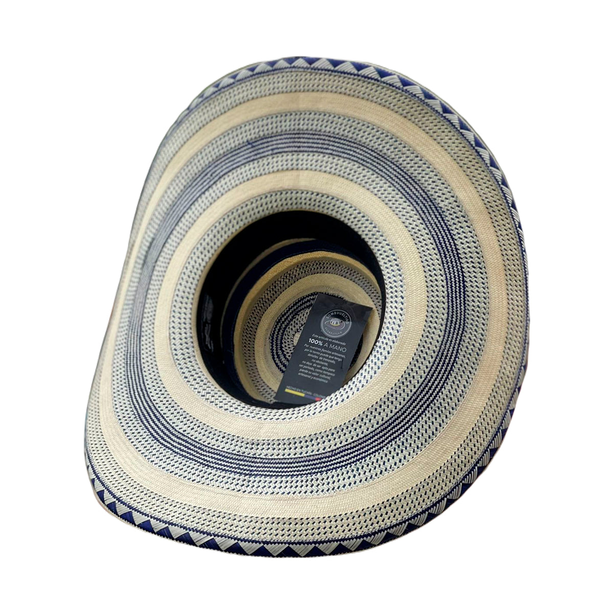 Sombrero 23 Fibras Exclusivo Blanco Extrafino